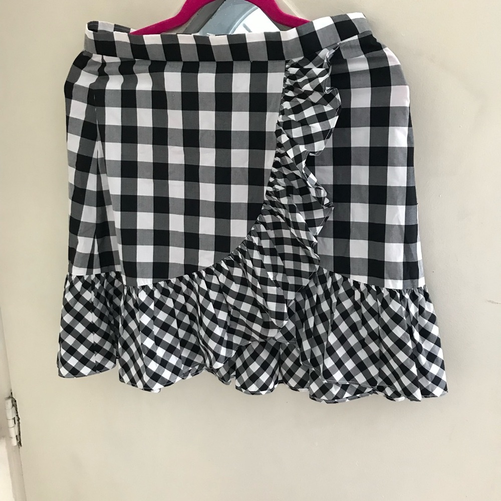 Ruffle Gingham Skirt - image 1